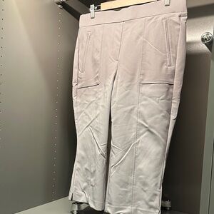 Lane Bryant Soft Gray Ankle Pants